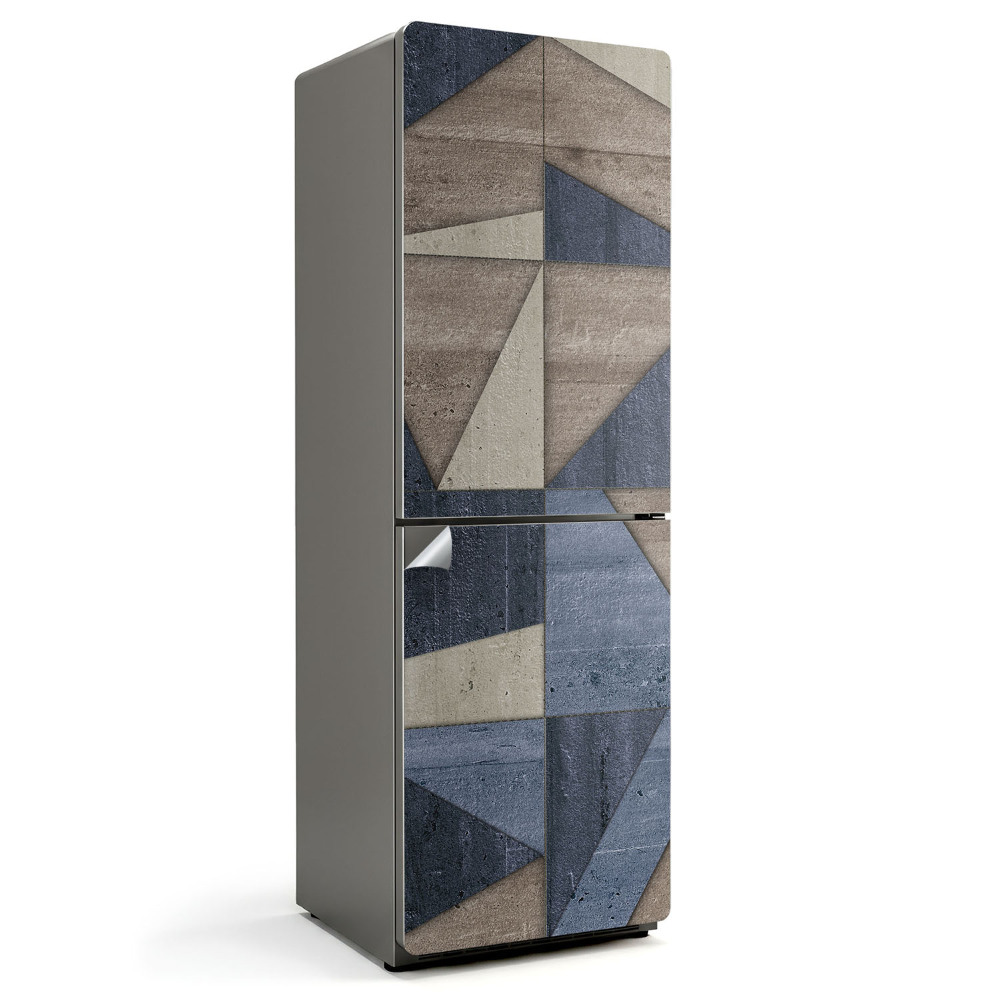 Tapeta na lednici Moderní geometrické vzory