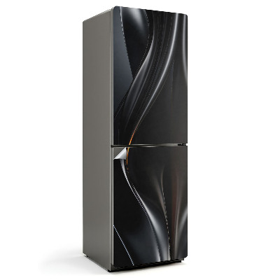 Tapeta na lednici Vlnité tvary a křivky