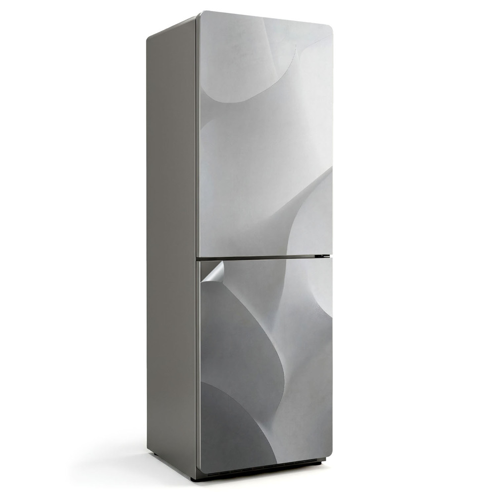 Samolepicí tapeta na lednici Abstraktní vlny tvarů