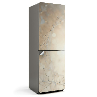 Tapeta na lednici Abstraktní čárové spojení