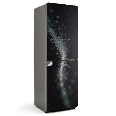 Tapeta na lednici Abstraktní motiv bublin