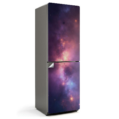 Samolepicí tapeta na lednici Galaktická vesmírná krajina