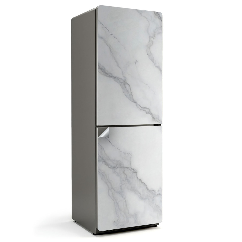 Samolepka na lednici Mramorový vzor s jemnými žilkami