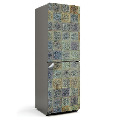 Samolepicí tapeta na lednici Mozaikový vzor s bohatými ornamenty