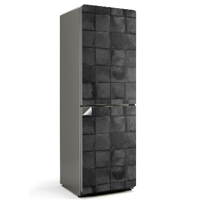 Fólie na lednici Vzory kamenných dlaždic