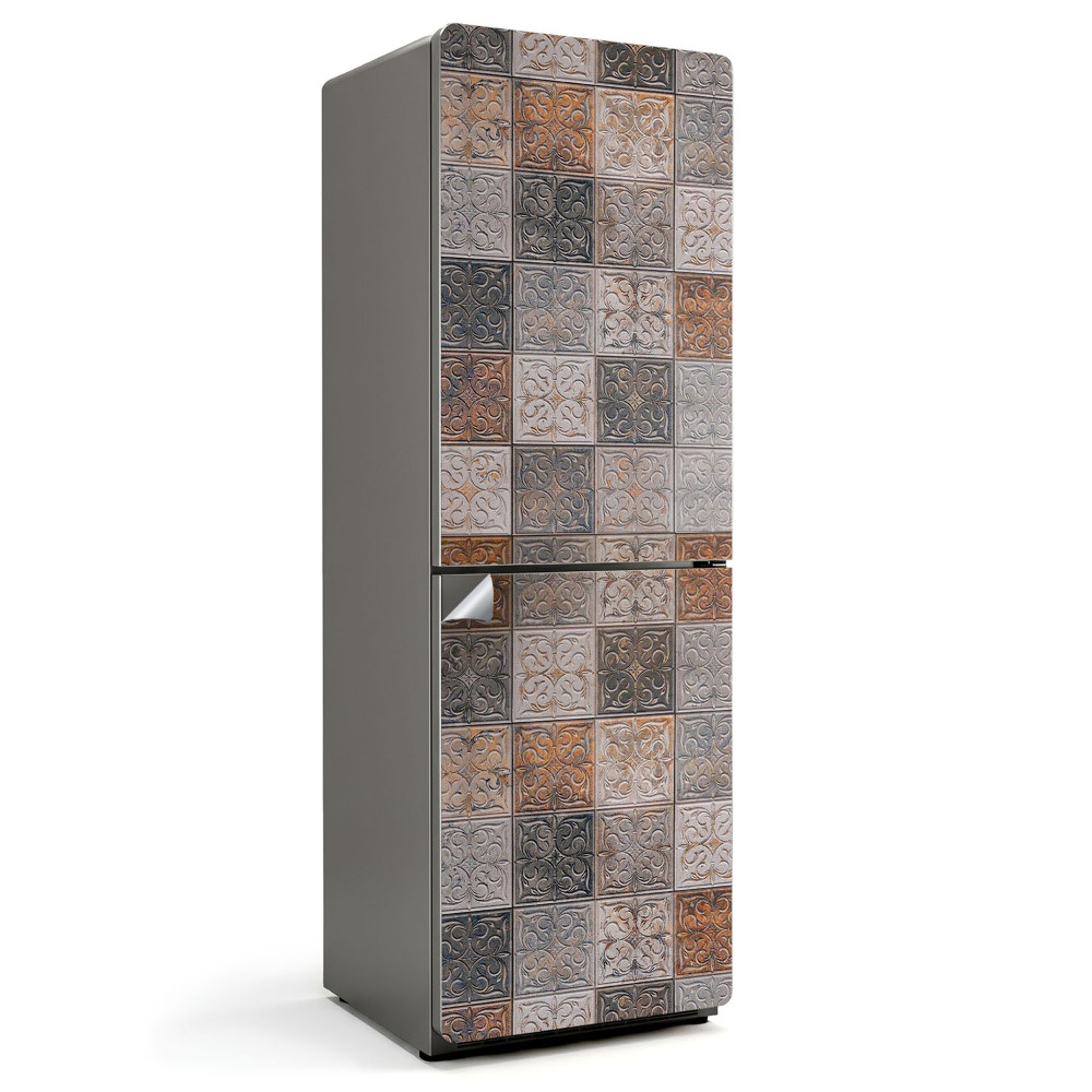 Tapeta na lednici Dekorativní dlaždicové motivy