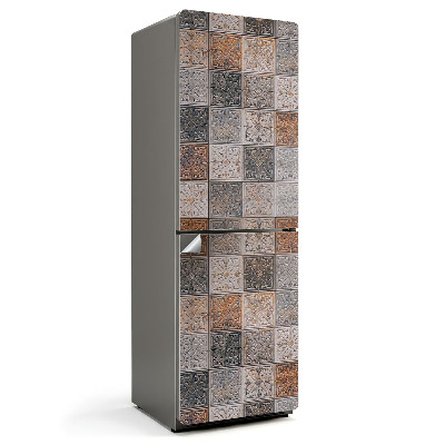 Tapeta na lednici Dekorativní dlaždicové motivy