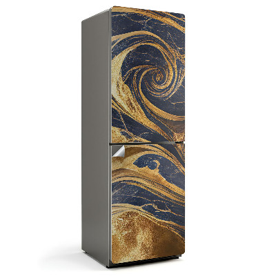 Samolepicí tapeta na lednici Vlna plynulých tvarů