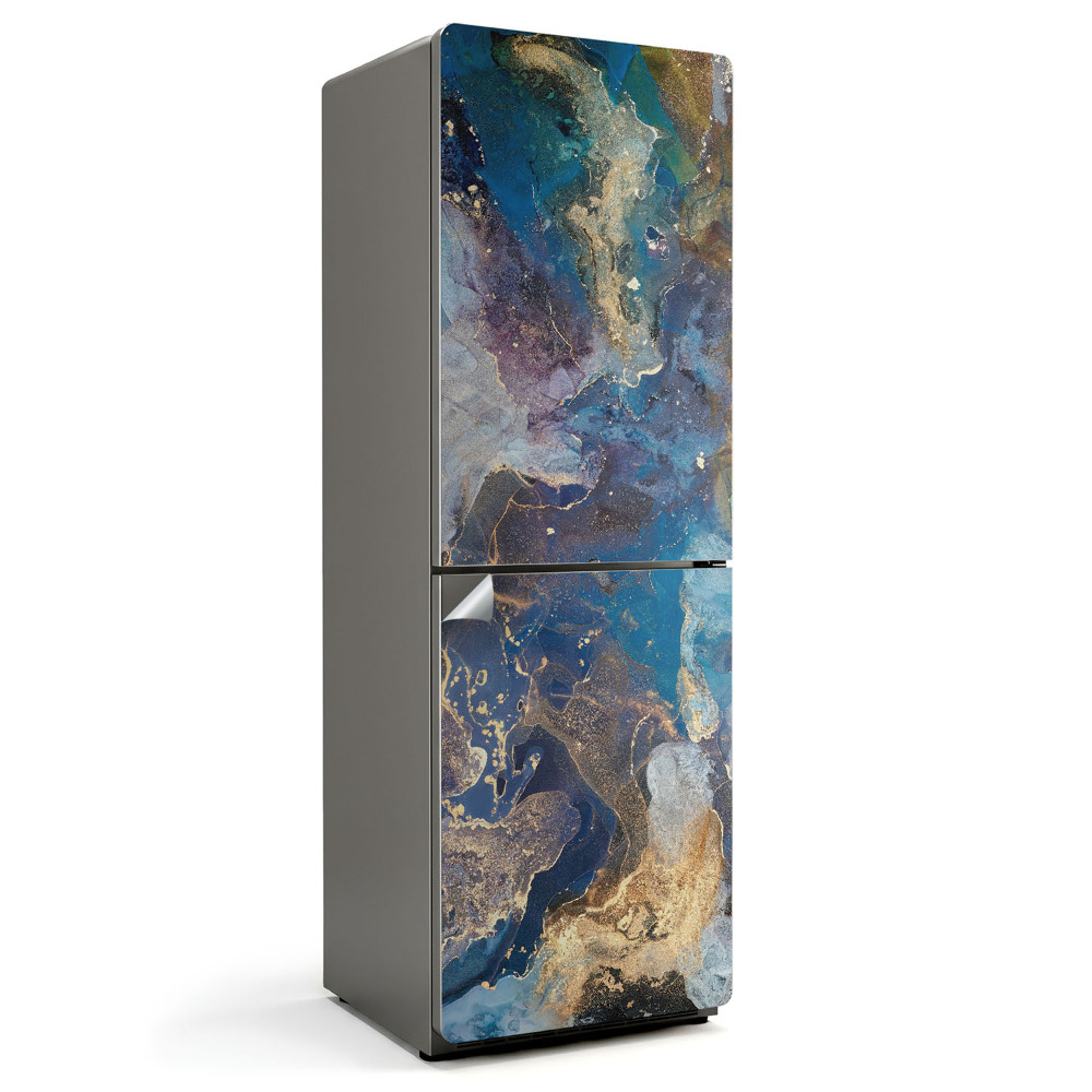 Samolepka na lednici Expresivní akvarelový motiv