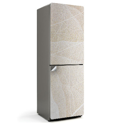 Samolepicí tapeta na lednici Detailní záběr na vzor listových žilek