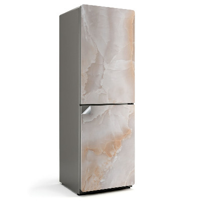 Samolepka na lednici Mramorový motiv v přírodním stylu