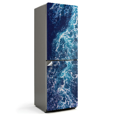 Fólie na lednici Vodní vlny v pohybu