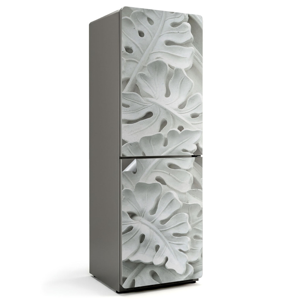 Fólie na lednici 3D motiv listu