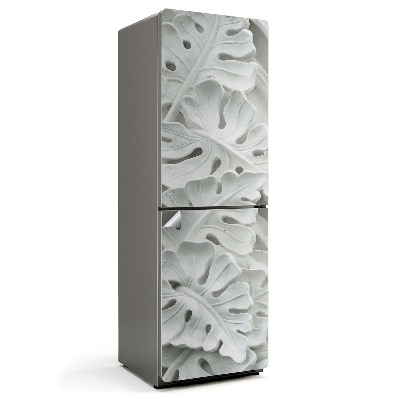 Fólie na lednici 3D motiv listu