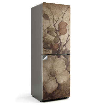 Samolepka na lednici Tlumené květinové aranžmá