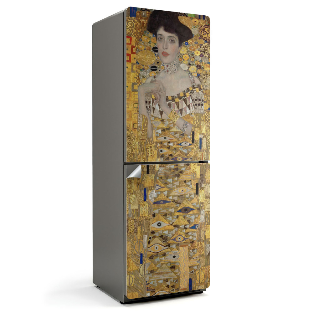 Samolepka na lednici Adele ve stylu Gustava Klimta