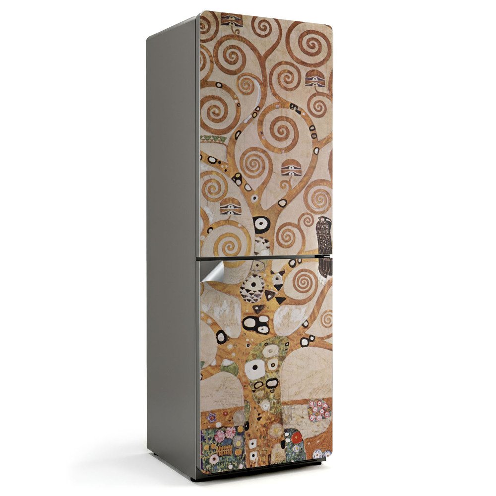Samolepicí tapeta na lednici Klimtův Strom života