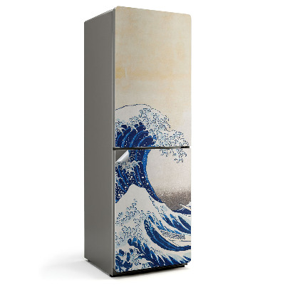 Samolepka na lednici Velká vlna u Kanagawy