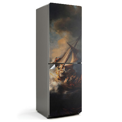 Tapeta na lednici Námořní inspirace v umění