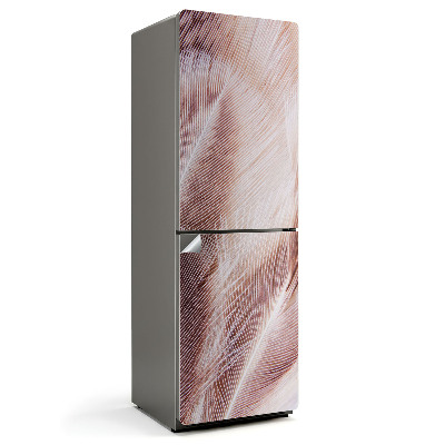 Fólie na lednici Peří v jemné perspektivě