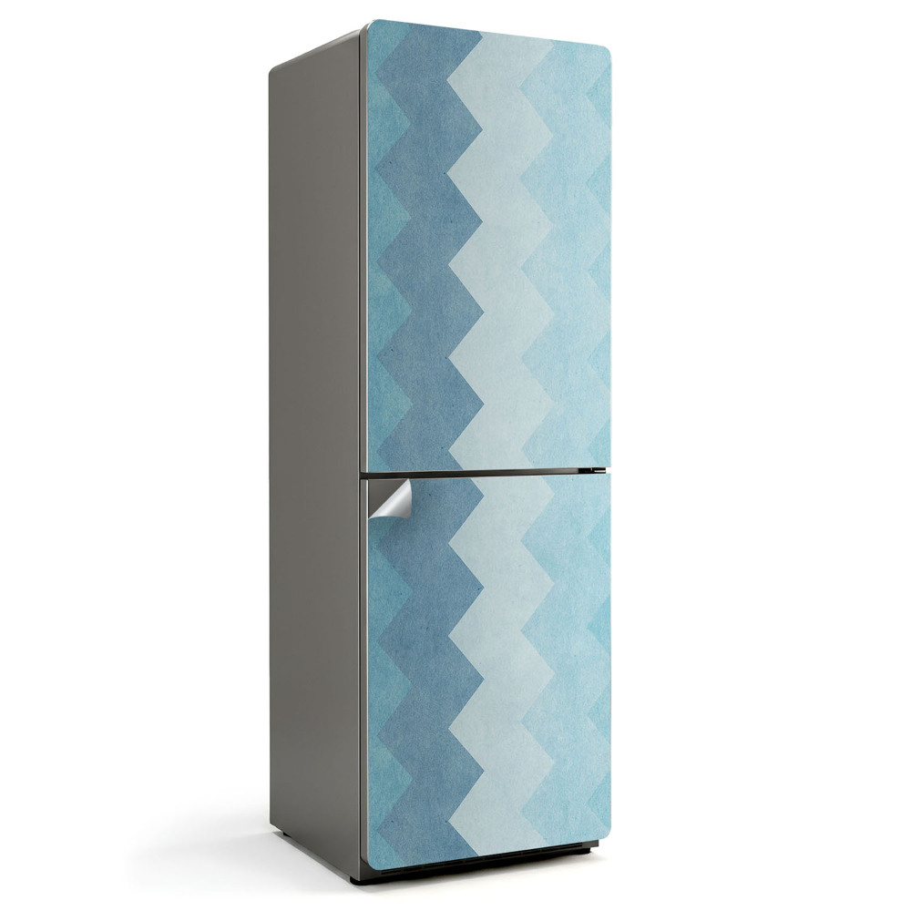 Tapeta na lednici Vertikální klikatý motiv