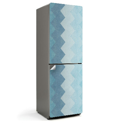 Tapeta na lednici Vertikální klikatý motiv