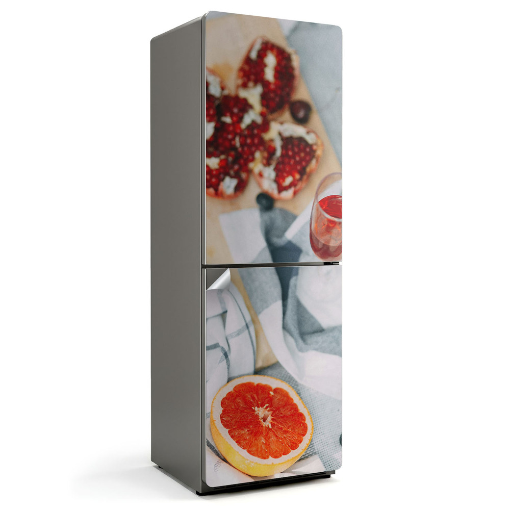 Tapeta na lednici Ovoce v harmonické kombinaci