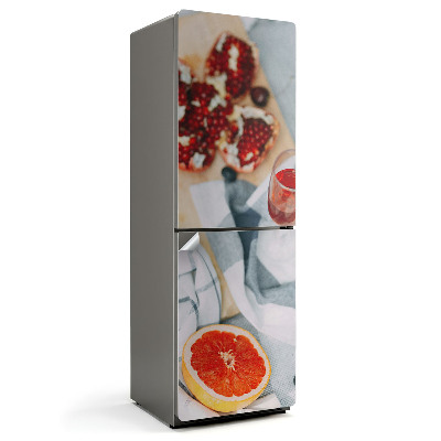 Tapeta na lednici Ovoce v harmonické kombinaci