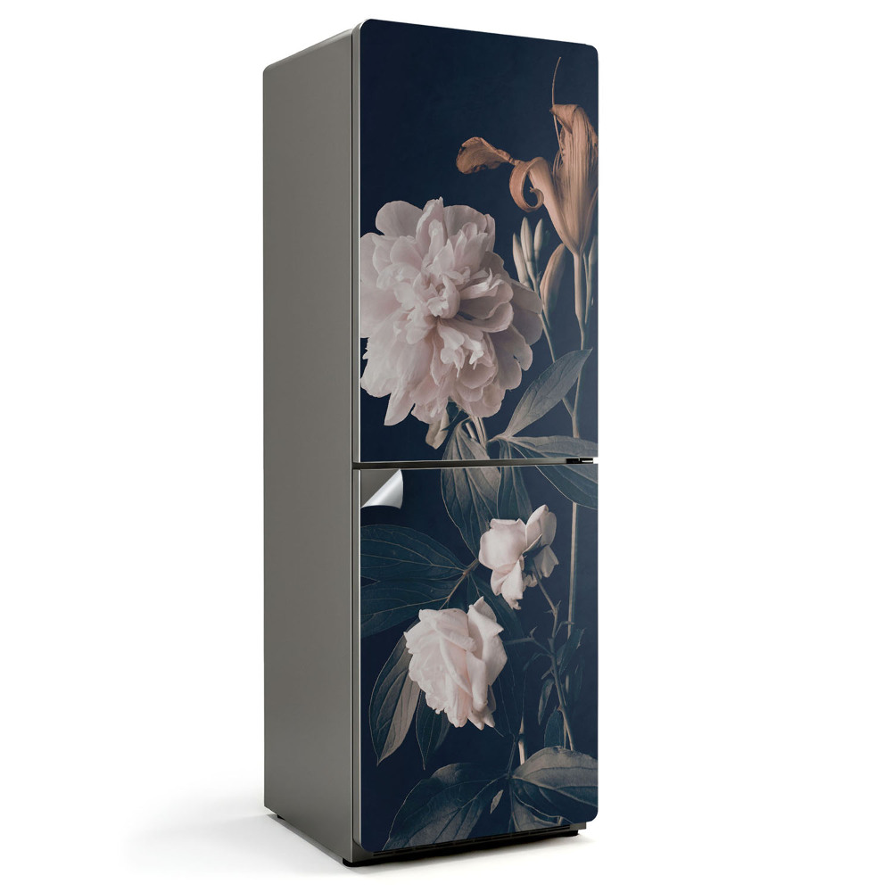 Samolepicí tapeta na lednici Květinové aranžmá