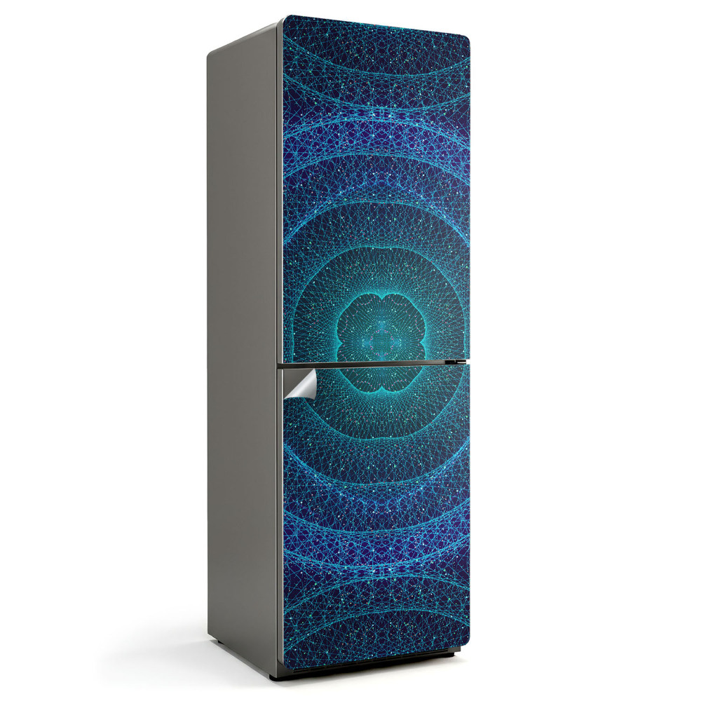 Samolepka na lednici Geometrický styl mandaly vzor