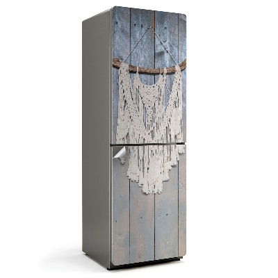 Samolepka na lednici Makramé vzor s třásněmi