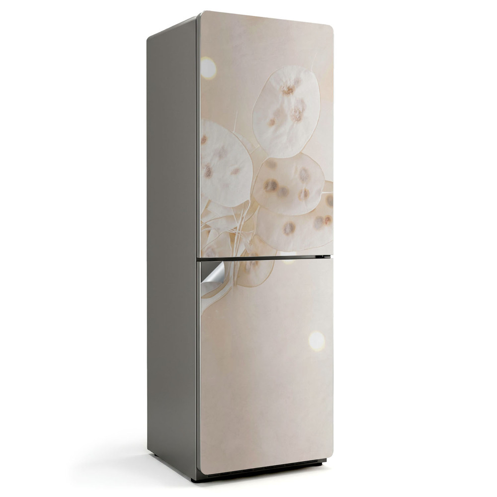 Samolepka na lednici Jemné listy se semínky