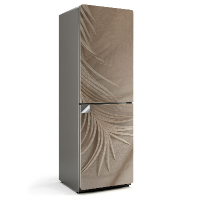 Fólie na lednici Stylové palmové listy