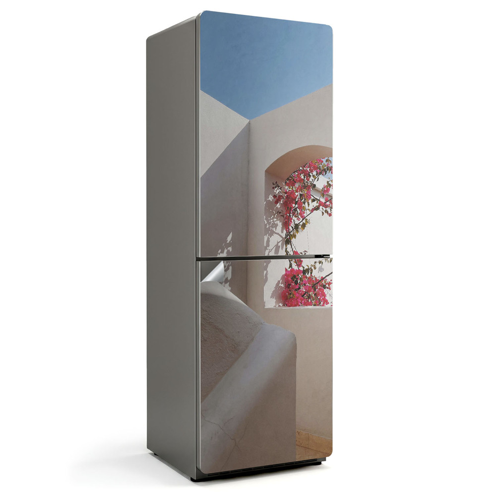 Tapeta na lednici Rostlinné architektonické akcenty