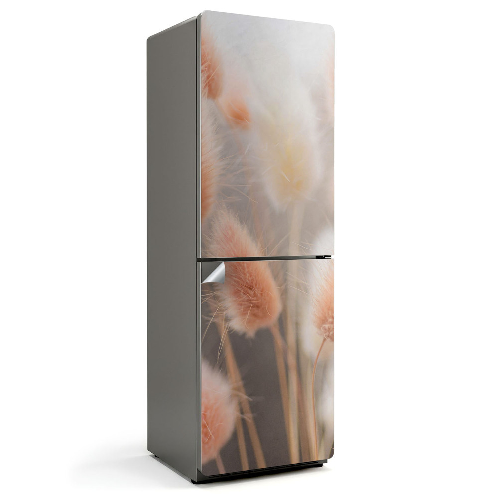 Fólie na lednici Květinové motivy v jemné verzi