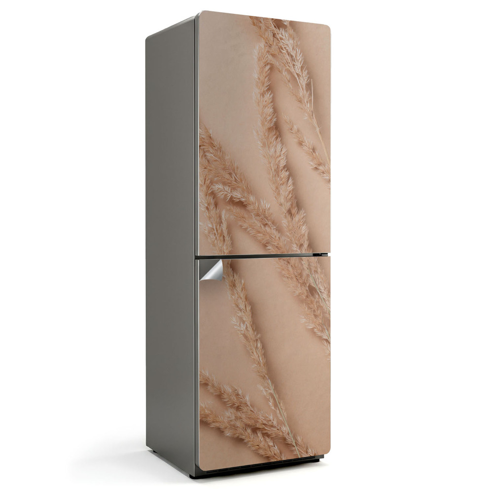 Samolepka na lednici Zelené stébla trávy