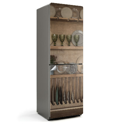 Samolepicí tapeta na lednici Elegantní kompozice pokrmů