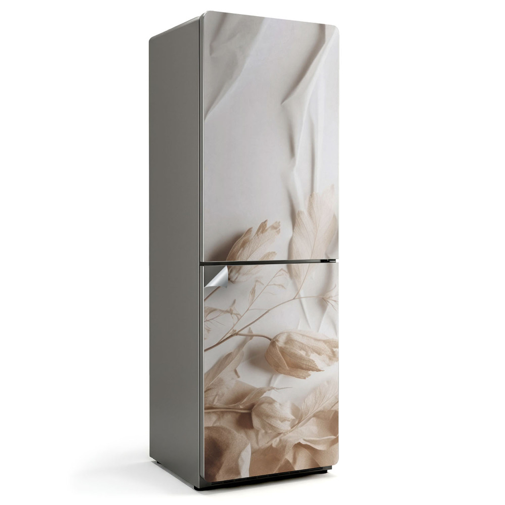 Samolepicí tapeta na lednici Rostlinné aranžmá v minimalistickém stylu