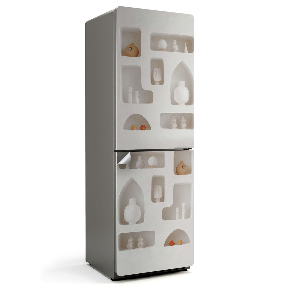 Tapeta na lednici Moderní nástěnné výklenky