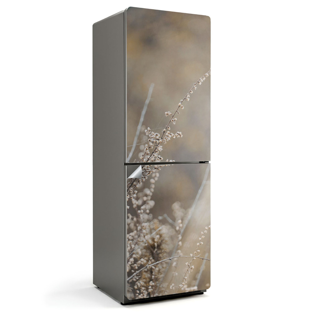 Fólie na lednici Decentní mini vegetace