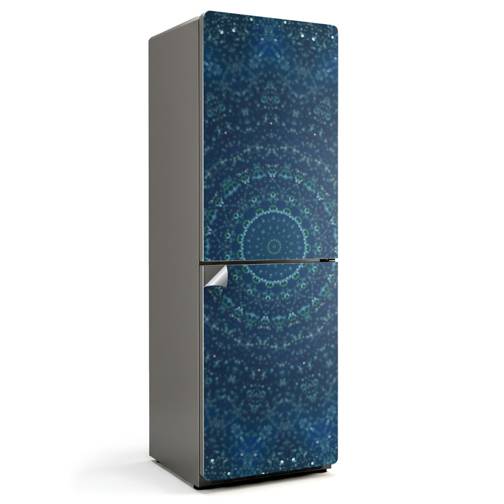 Samolepicí tapeta na lednici Mandala v kruhu