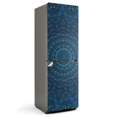 Samolepicí tapeta na lednici Mandala v kruhu