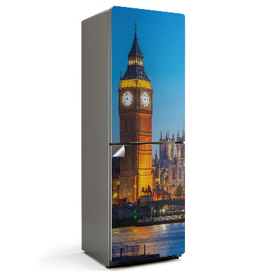 Samolepka na lednici Londýnská noc s Big Benem