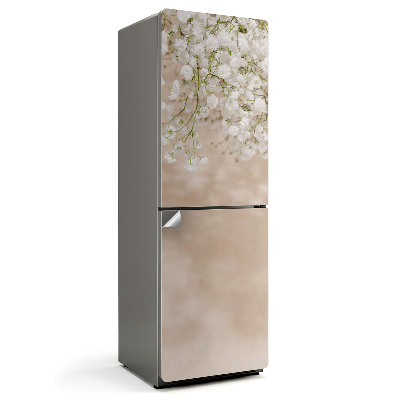 Samolepka na lednici Květinový motiv v minimalistickém stylu