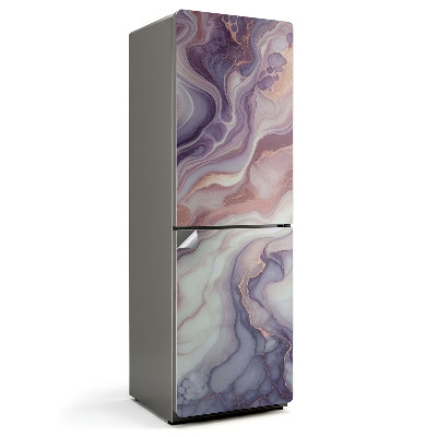 Fólie na lednici tekutý abstraktní motiv