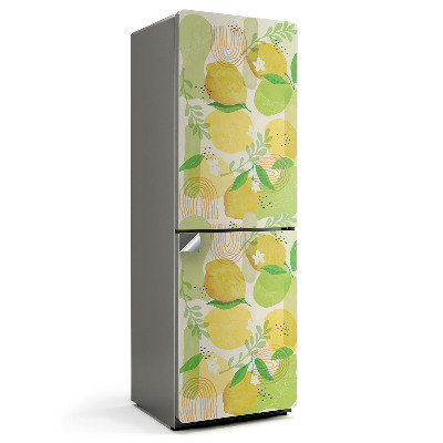 Tapeta na lednici Ovocný motiv se zelenými listy