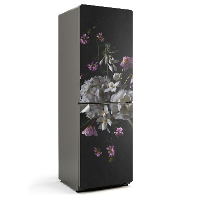 Samolepka na lednici Květinové aranžmá detail