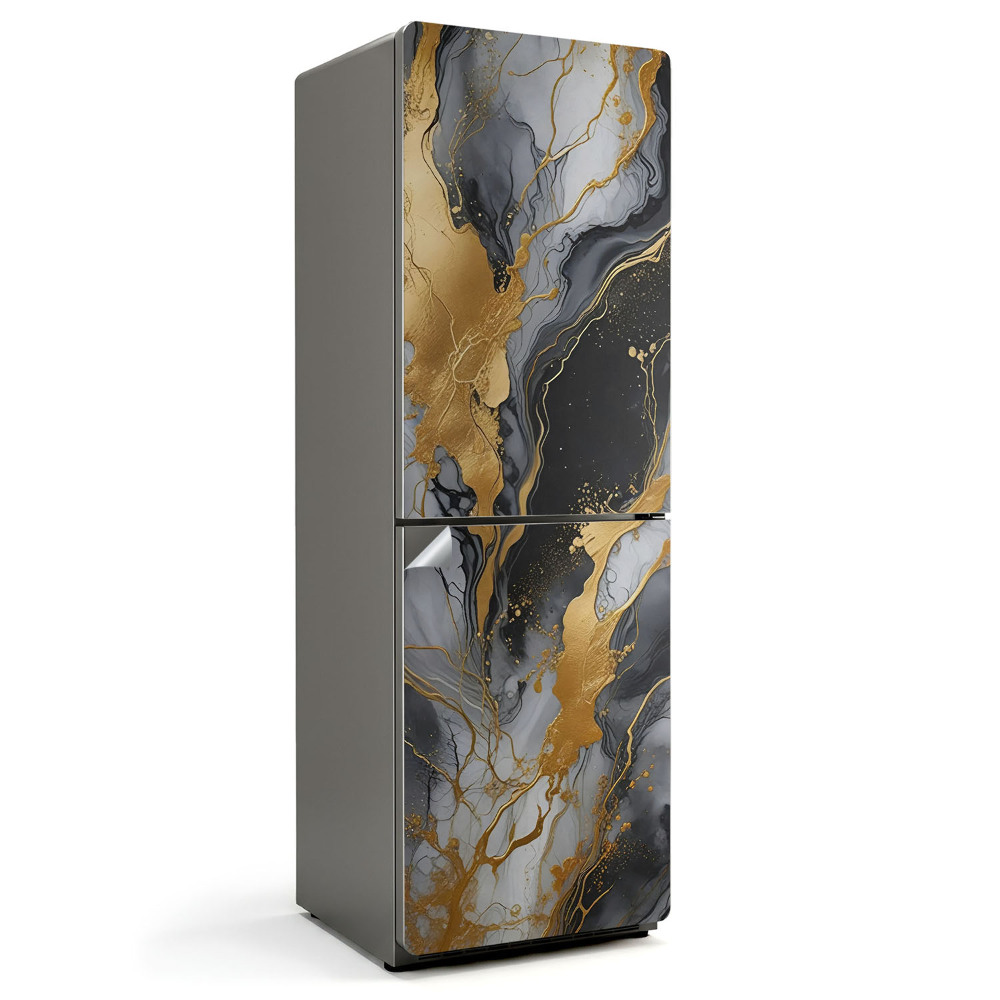 Samolepicí tapeta na lednici Abstraktní motiv s žilkami