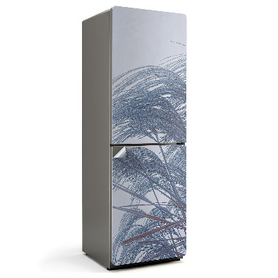 Samolepicí tapeta na lednici Lehce tančící listy