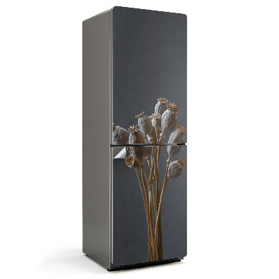 Tapeta na lednici Květinové aranžmá ze suchých máků